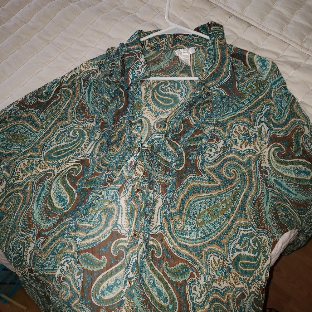 Button down blouse - Picture 6 of 6
